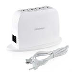 Multi 7 port high speed USB charger stand